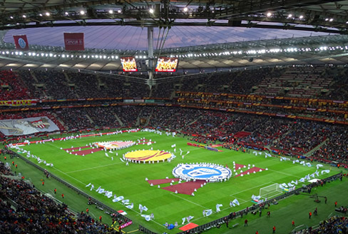 كأس الاتحاد الأوروبي 2012 استاد وارسو الوطني